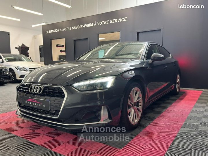 Audi A5 Sportback 20 40 TFSI 204ch DESIGN LUXE SECONDE MAIN SUIVI RÉVISION À JOUR - 8