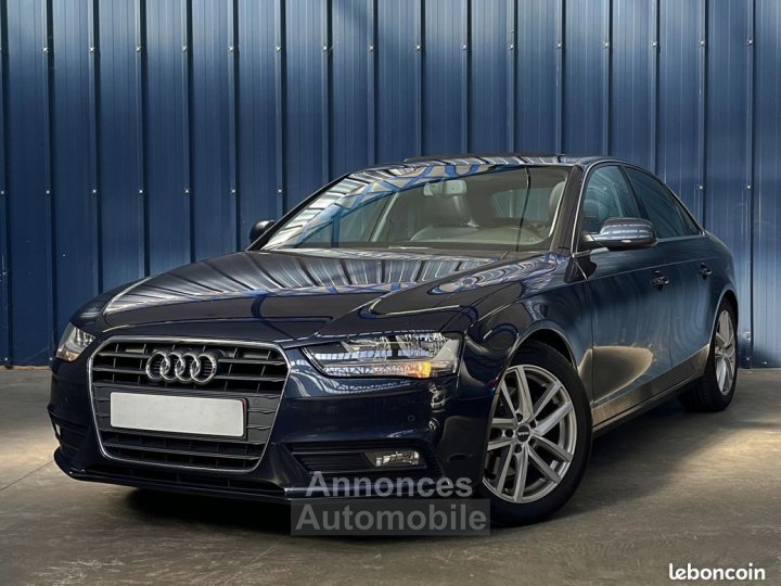 Audi A4 Limousine Ambition Luxe 20L TDI 136ch Garantie 1 An Parfait ETAT Toit Ouvrant Intérieur Cuir Siège Chauffant - 1