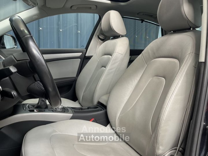 Audi A4 Limousine Ambition Luxe 20L TDI 136ch Garantie 1 An Parfait ETAT Toit Ouvrant Intérieur Cuir Siège Chauffant - 5