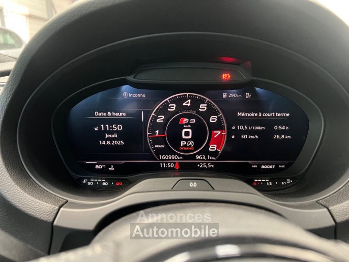 Audi S3 SPORTBACK 20 TFSI 310 S tronic 7 Quattro - 20