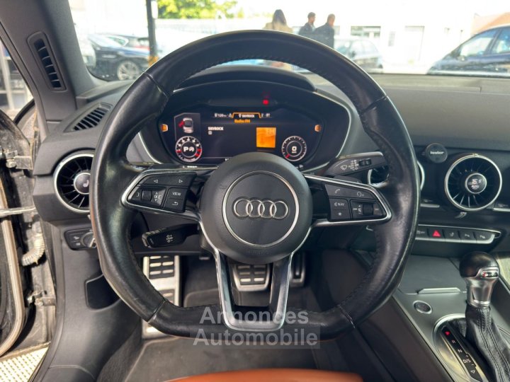 Audi TT Roadster 20 TFSI 230 S tronic 6 - PRET A PARTIR - CT OK - ENTRETIEN A JOUR - VIDANGE DE BOITE OK - 9