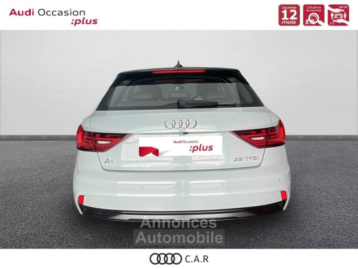Audi A1 Sportback 25 TFSI 95 ch S tronic 7 Design - 4