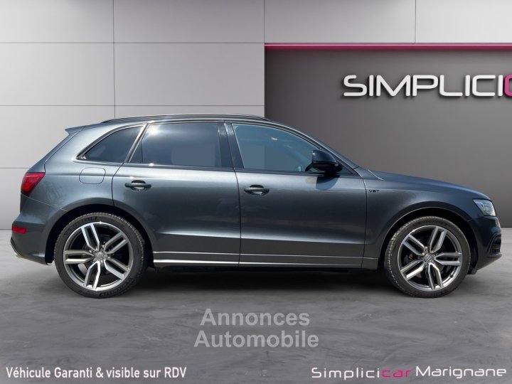Audi SQ5 V6 30 BiTDI 326 comp&eacute;tition Quattro Tiptronic 8-CAM&Eacute;RA DE RECUL-SI&Eacute;GE CHAUFFANT-D&Eacute;MARAGE SANS CL&Eacute;-GARANTIE 12 MOIS- - 2