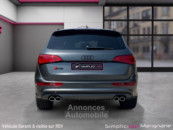 Audi SQ5 V6 30 BiTDI 326 comp&eacute;tition Quattro Tiptronic 8-CAM&Eacute;RA DE RECUL-SI&Eacute;GE CHAUFFANT-D&Eacute;MARAGE SANS CL&Eacute;-GARANTIE 12 MOIS- - 4