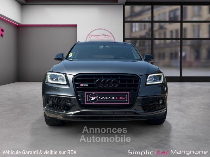 Audi SQ5 V6 30 BiTDI 326 comp&eacute;tition Quattro Tiptronic 8-CAM&Eacute;RA DE RECUL-SI&Eacute;GE CHAUFFANT-D&Eacute;MARAGE SANS CL&Eacute;-GARANTIE 12 MOIS- - 8