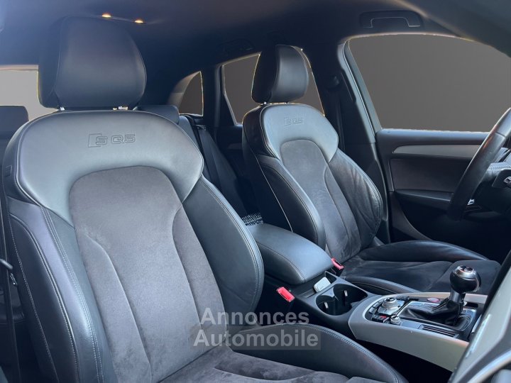 Audi SQ5 V6 30 BiTDI 326 comp&eacute;tition Quattro Tiptronic 8-CAM&Eacute;RA DE RECUL-SI&Eacute;GE CHAUFFANT-D&Eacute;MARAGE SANS CL&Eacute;-GARANTIE 12 MOIS- - 10