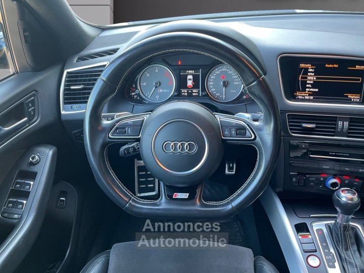 Audi SQ5 V6 30 BiTDI 326 comp&eacute;tition Quattro Tiptronic 8-CAM&Eacute;RA DE RECUL-SI&Eacute;GE CHAUFFANT-D&Eacute;MARAGE SANS CL&Eacute;-GARANTIE 12 MOIS- - 15