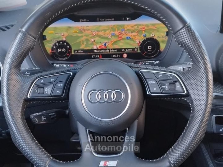 Audi Q2 15 35 TFSI 150CH S line S-TRONIC BVA VIRTUAL CARPLAY CAMERA SIEGE CHAUFFANT - 13