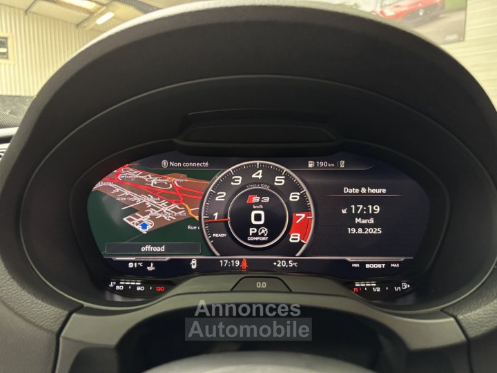 Audi S3 Berline (3) 20 TFSI quattro S tronic 7 - 24
