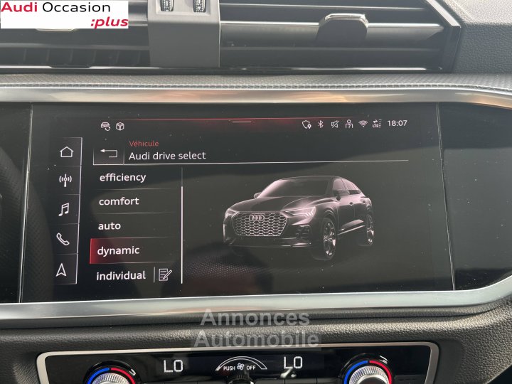 Audi Q3 Sportback 35 TFSI 150 ch S tronic 7 S line - 25