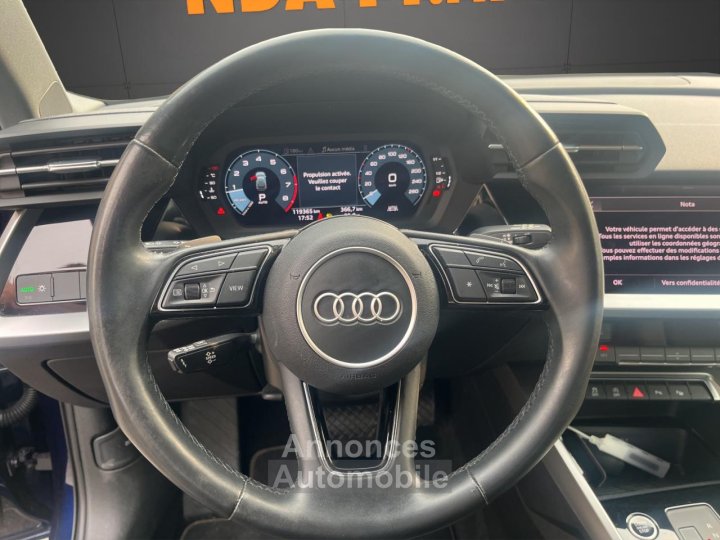 Audi A3 Sportback 15 35 TFSI - 150 - BV S-Tronic 7  8Y Design PHASE 1 - 10
