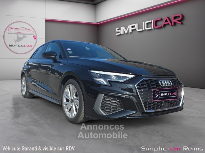 Audi A3 Sportback 35 TFSI 150 S Line // Garantie 12 mois// - 1