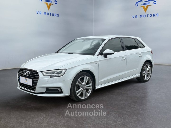 Audi A3 14 TFSI e-tron 204ch S line S tronic 6 – Faible km / Réseau / CarPlay / Hybride Rechargeable - 1