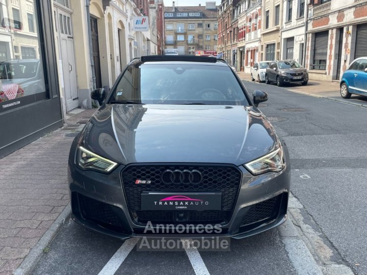 Audi RS3 SPORTBACK 25 TFSI 367 Quattro S tronic 7 / FULL ENTRETIEN / TOIT OUVRANT / SIEGES CHAUFFANTS - 2