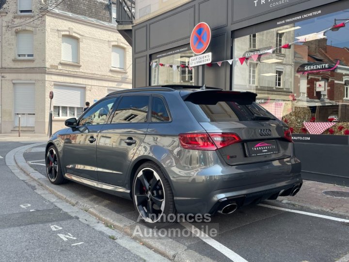 Audi RS3 SPORTBACK 25 TFSI 367 Quattro S tronic 7 / FULL ENTRETIEN / TOIT OUVRANT / SIEGES CHAUFFANTS - 5