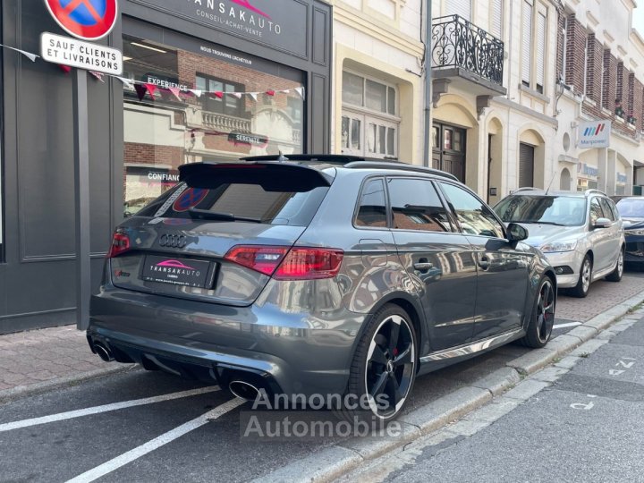 Audi RS3 SPORTBACK 25 TFSI 367 Quattro S tronic 7 / FULL ENTRETIEN / TOIT OUVRANT / SIEGES CHAUFFANTS - 7