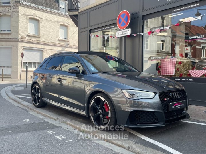 Audi RS3 SPORTBACK 25 TFSI 367 Quattro S tronic 7 / FULL ENTRETIEN / TOIT OUVRANT / SIEGES CHAUFFANTS - 9
