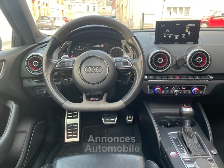 Audi RS3 SPORTBACK 25 TFSI 367 Quattro S tronic 7 / FULL ENTRETIEN / TOIT OUVRANT / SIEGES CHAUFFANTS - 16