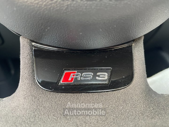 Audi RS3 SPORTBACK 25 TFSI 367 Quattro S tronic 7 / FULL ENTRETIEN / TOIT OUVRANT / SIEGES CHAUFFANTS - 40