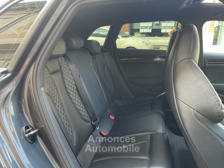 Audi RS3 SPORTBACK 25 TFSI 367 Quattro S tronic 7 / FULL ENTRETIEN / TOIT OUVRANT / SIEGES CHAUFFANTS - 48
