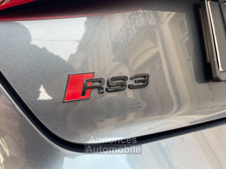 Audi RS3 SPORTBACK 25 TFSI 367 Quattro S tronic 7 / FULL ENTRETIEN / TOIT OUVRANT / SIEGES CHAUFFANTS - 56