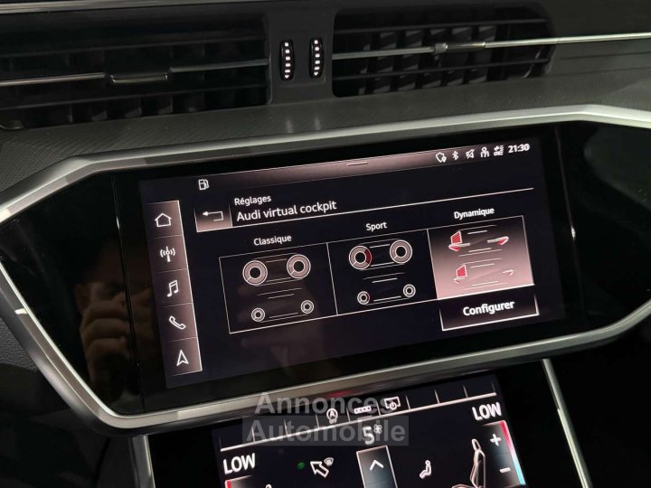 Audi A6 40 TDi Shadow Look Sport 1e Main Etat Neuf - 15