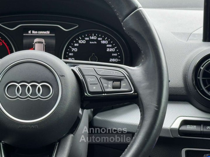 Audi Q2 20 TDi 190ch Caméra LED - 23