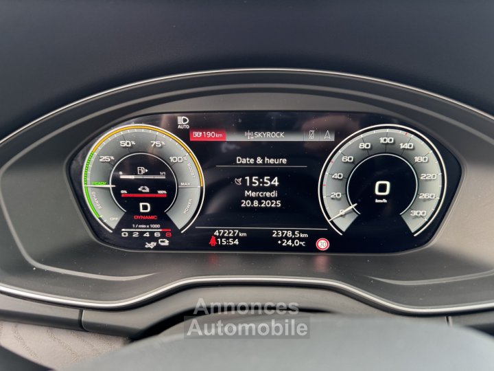 Audi Q5 (2) 50 TFSI e 299 QTT S TRONIC 7 AVUS - 19