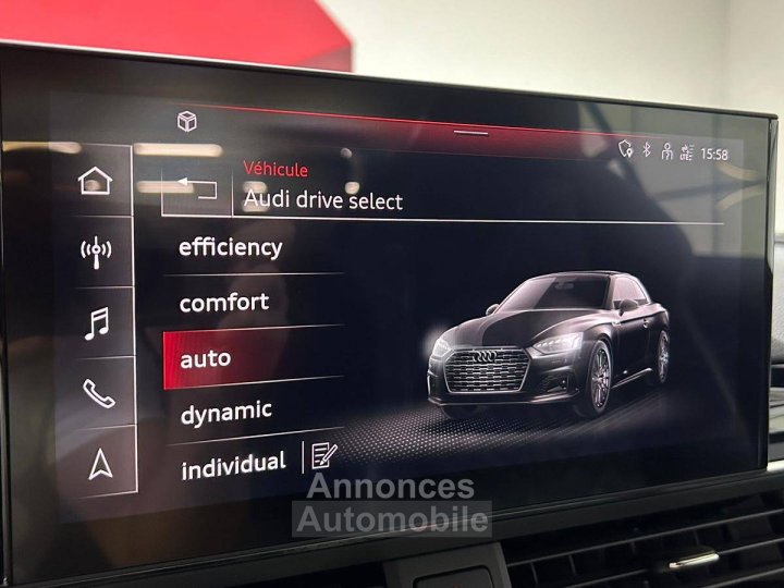 Audi A5 CABRIOLET Cabriolet 40 TFSI 204 S tronic 7 S Line - 36