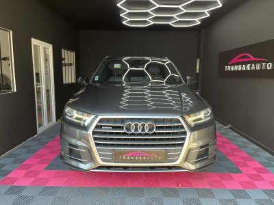 Audi Q7 30 V6 TDI Clean Diesel 218 Tiptronic 8 Quattro 7pl S line CHAINE / FRANÇAISE / SUIVI / VIRTUAL / HAYON ELEC / CAMERA   - 2