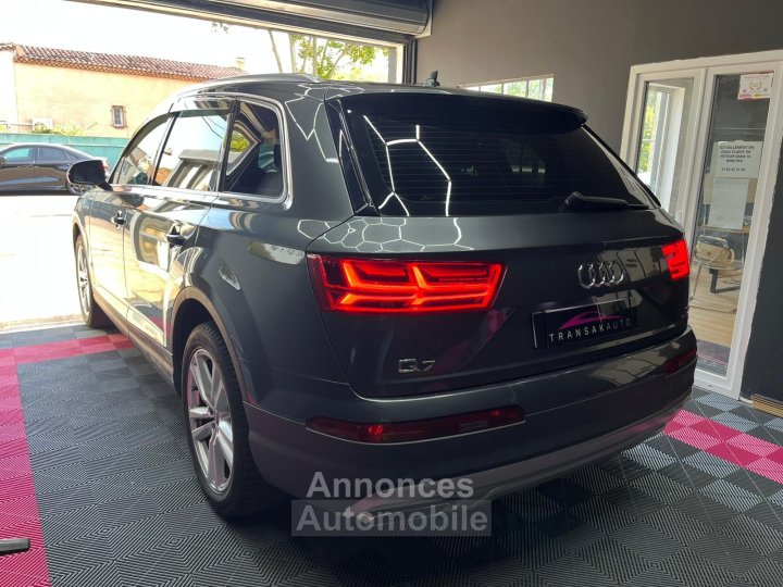 Audi Q7 30 V6 TDI Clean Diesel 218 Tiptronic 8 Quattro 7pl S line CHAINE / FRANÇAISE / SUIVI / VIRTUAL / HAYON ELEC / CAMERA - 4