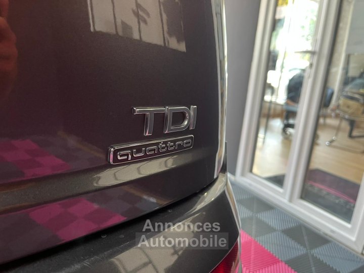 Audi Q7 30 V6 TDI Clean Diesel 218 Tiptronic 8 Quattro 7pl S line CHAINE / FRANÇAISE / SUIVI / VIRTUAL / HAYON ELEC / CAMERA - 9