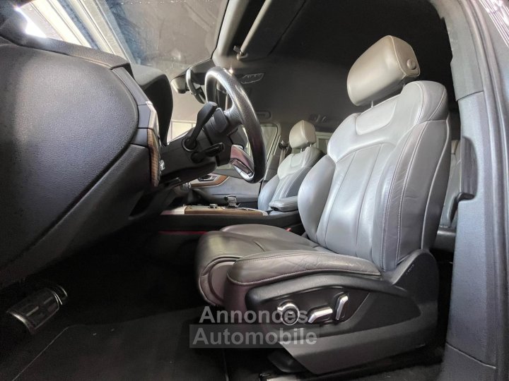 Audi Q7 30 V6 TDI Clean Diesel 218 Tiptronic 8 Quattro 7pl S line CHAINE / FRANÇAISE / SUIVI / VIRTUAL / HAYON ELEC / CAMERA - 17