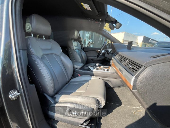 Audi Q7 30 V6 TDI Clean Diesel 218 Tiptronic 8 Quattro 7pl S line CHAINE / FRANÇAISE / SUIVI / VIRTUAL / HAYON ELEC / CAMERA - 20