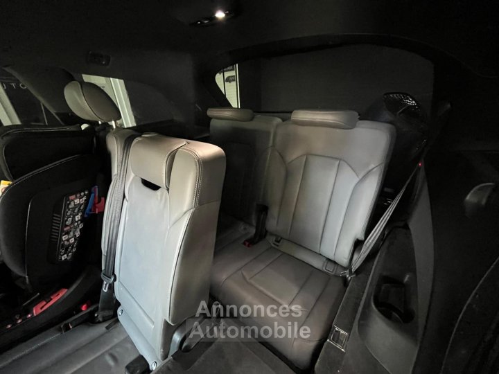 Audi Q7 30 V6 TDI Clean Diesel 218 Tiptronic 8 Quattro 7pl S line CHAINE / FRANÇAISE / SUIVI / VIRTUAL / HAYON ELEC / CAMERA - 22