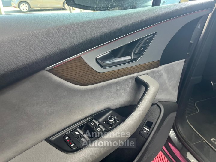 Audi Q7 30 V6 TDI Clean Diesel 218 Tiptronic 8 Quattro 7pl S line CHAINE / FRANÇAISE / SUIVI / VIRTUAL / HAYON ELEC / CAMERA - 24
