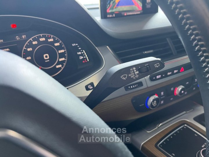 Audi Q7 30 V6 TDI Clean Diesel 218 Tiptronic 8 Quattro 7pl S line CHAINE / FRANÇAISE / SUIVI / VIRTUAL / HAYON ELEC / CAMERA - 31