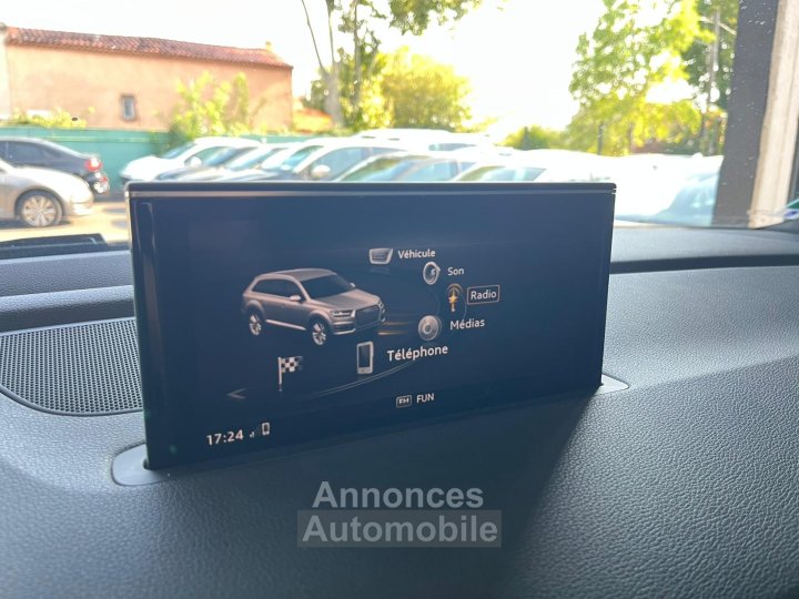 Audi Q7 30 V6 TDI Clean Diesel 218 Tiptronic 8 Quattro 7pl S line CHAINE / FRANÇAISE / SUIVI / VIRTUAL / HAYON ELEC / CAMERA - 38