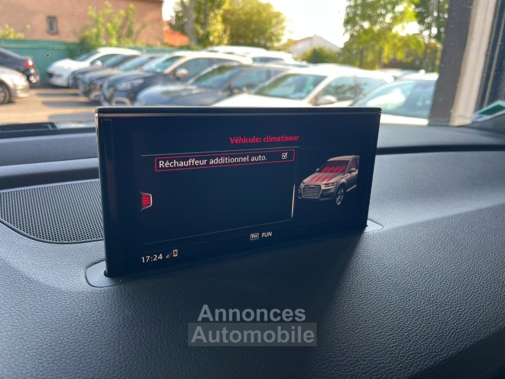 Audi Q7 30 V6 TDI Clean Diesel 218 Tiptronic 8 Quattro 7pl S line CHAINE / FRANÇAISE / SUIVI / VIRTUAL / HAYON ELEC / CAMERA - 42