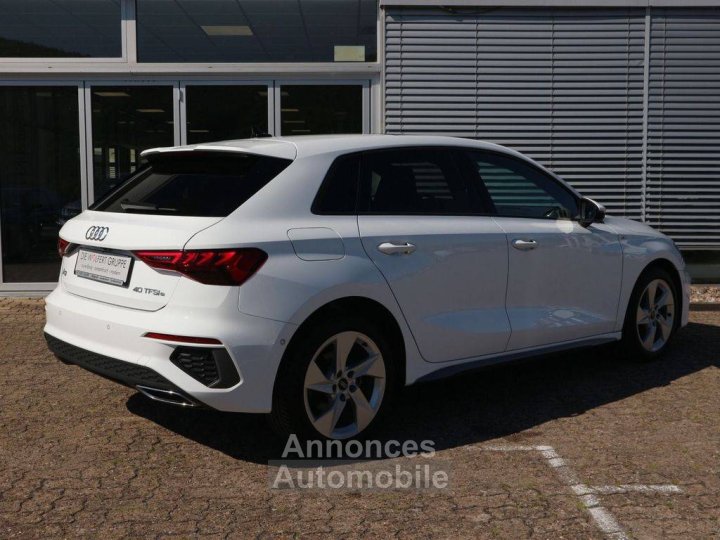 Audi A3 Sportback 40 TFSIe S line PANO MATRIX B&O RFK - 10
