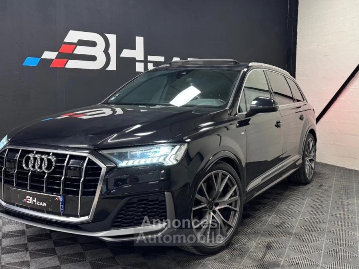Audi Q7 30 50 TDI 285 S-LINE QUATTRO / 7 Places / Origine France - 1