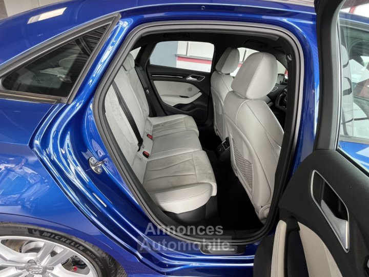 Audi S3 BERLINE 2,0 TFSI 300 QUATTRO GPS REGULATEUR ADAPTATIF KEYLESS FULL LED PARK ASSIST DRIVE SELECT J - 7