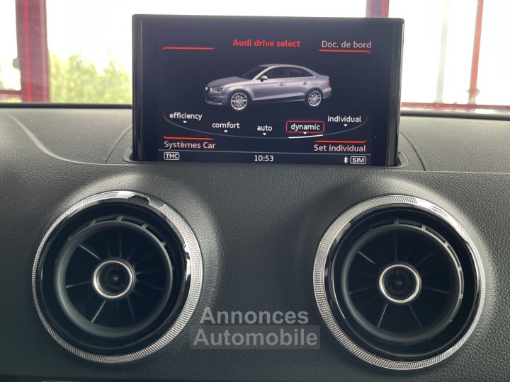 Audi S3 BERLINE 2,0 TFSI 300 QUATTRO GPS REGULATEUR ADAPTATIF KEYLESS FULL LED PARK ASSIST DRIVE SELECT J - 9