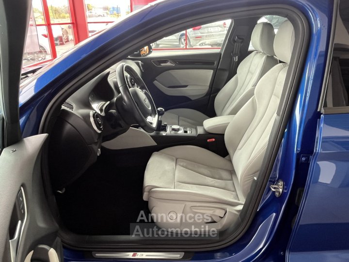 Audi S3 BERLINE 2,0 TFSI 300 QUATTRO GPS REGULATEUR ADAPTATIF KEYLESS FULL LED PARK ASSIST DRIVE SELECT J - 17