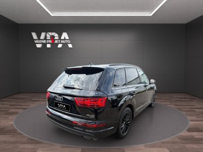 Audi Q7  · 45 TDI 231ch quattro tiptronic · Noir métallisé · Toit panoramique · Caméras 360°   - 3