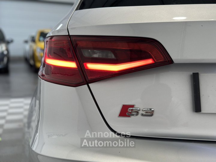 Audi S3 Sportback 20 TFSI  300ch S-Tronic Quattro Suivi - 20