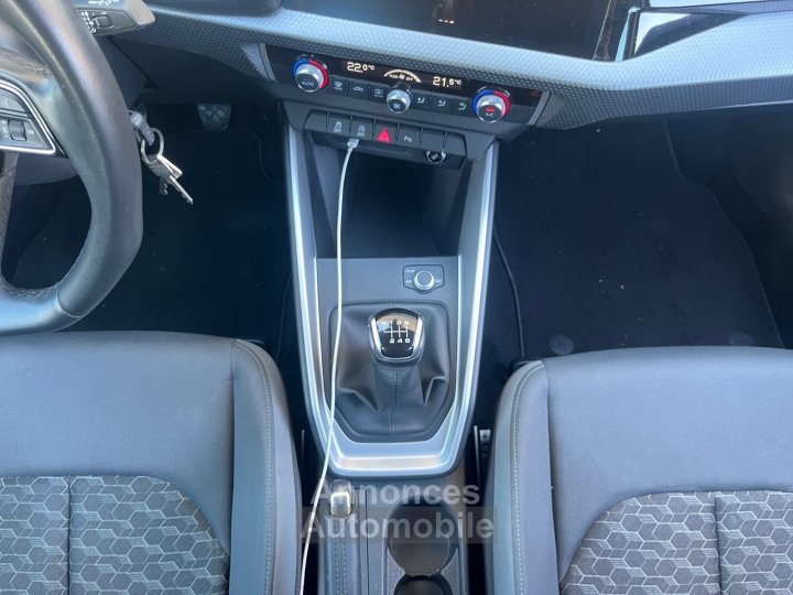 Audi A1 Sportback 30 TFSI 110 ch BVM6 S Line-CARPLAY-CAMERA DE RECUL-GARANTIE CONSTRUCTEUR - 12
