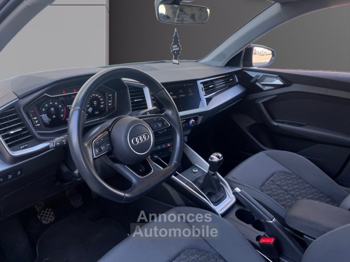Audi A1 Sportback 30 TFSI 110 ch BVM6 S Line-CARPLAY-CAMERA DE RECUL-GARANTIE CONSTRUCTEUR - 13