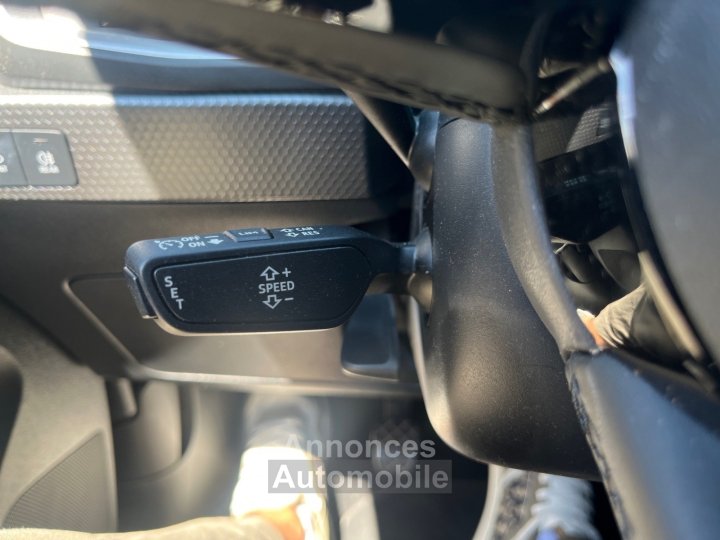 Audi A1 Sportback 30 TFSI 110 ch BVM6 S Line-CARPLAY-CAMERA DE RECUL-GARANTIE CONSTRUCTEUR - 19