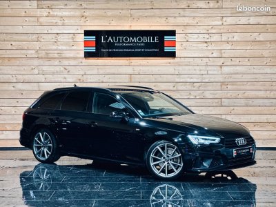 Audi A4 Avant 20 TDI 150ch S-LINE PHASE 2 BLACK EDITION VIRTUAL COCKPIT JANTES 19 CAMERA GARANTIE 12 MOIS   - 1